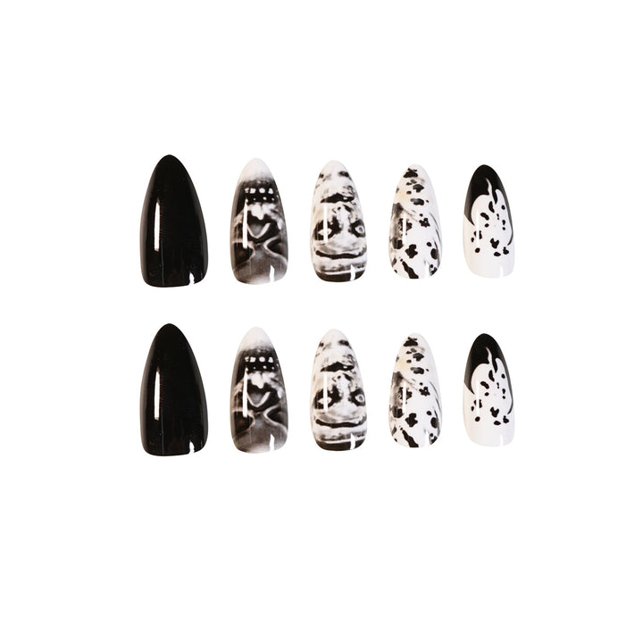 Creative Nail Art in Gothic Style Bowlift