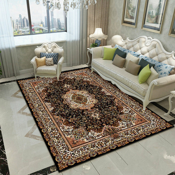 BowLift | Splendor Traditional Carpet Multicolor Floral Carpet Non-slip Washable Stain Resistant Carpet for Living Room