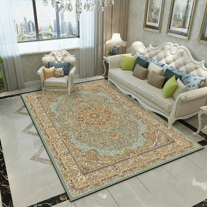 BowLift | Splendor Traditional Carpet Multicolor Floral Carpet Non-slip Washable Stain Resistant Carpet for Living Room