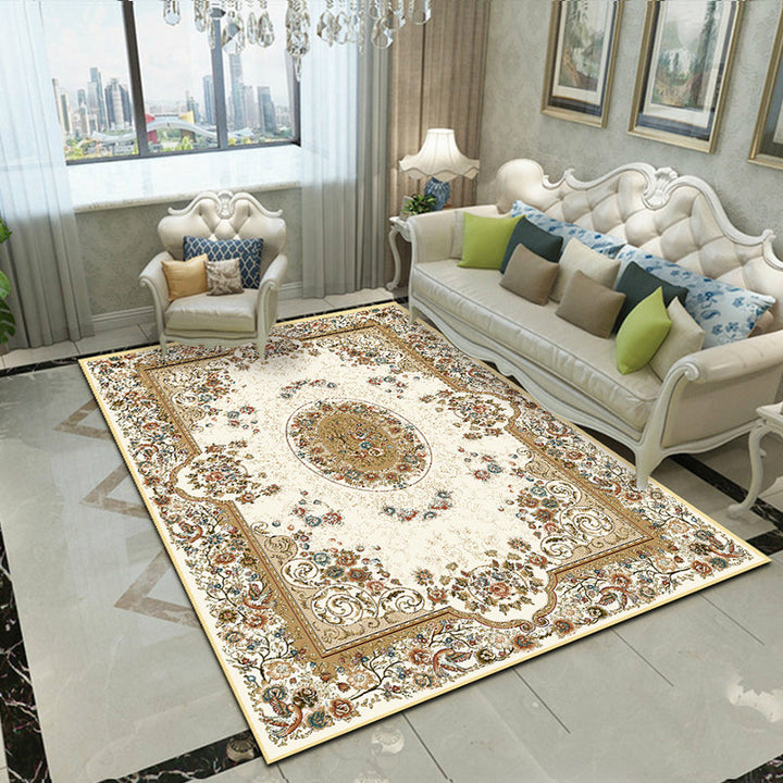 BowLift | Splendor Traditional Carpet Multicolor Floral Carpet Non-slip Washable Stain Resistant Carpet for Living Room