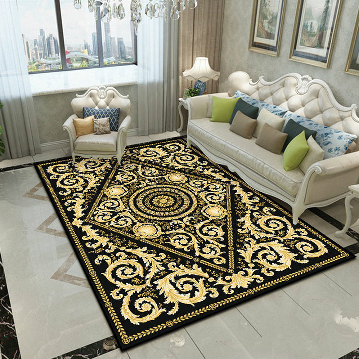 BowLift | Splendor Traditional Carpet Multicolor Floral Carpet Non-slip Washable Stain Resistant Carpet for Living Room