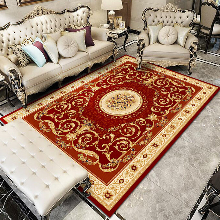 BowLift | Fancy Victoria Rug Multi-Colored Flower Rug Non-Slip Washable Pet-Friendly Rug for the Living Room