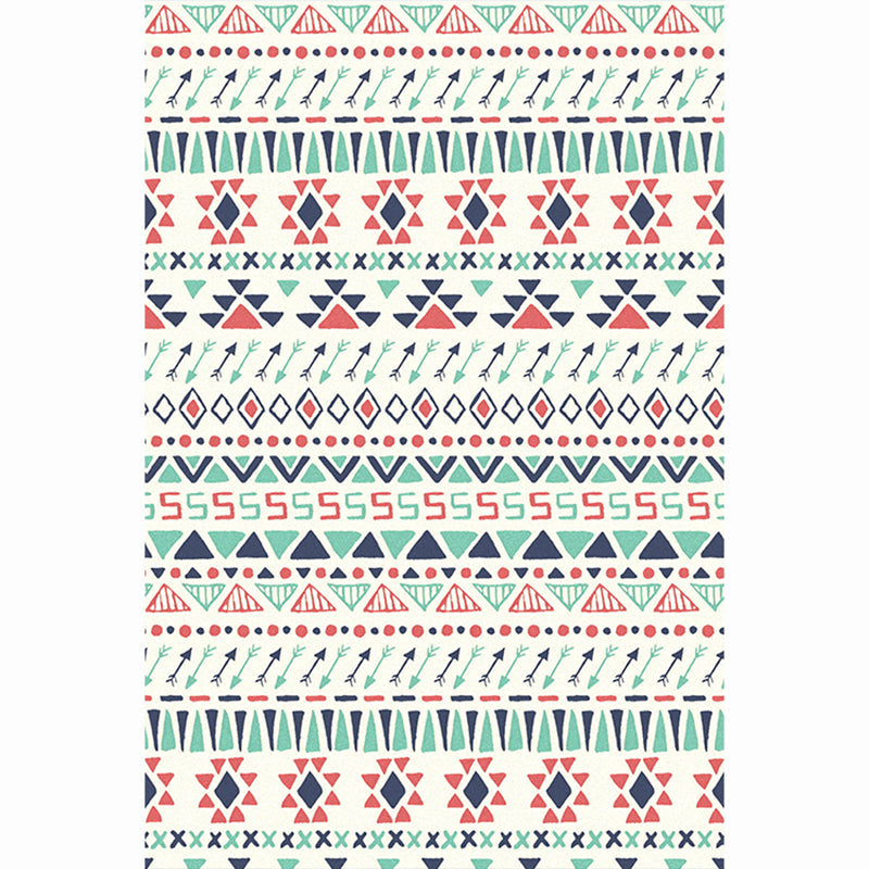 BowLift | Moroccan living room carpet More colors Printed carpet Cotton Non-slip Machine washable Pet-friendly carpet