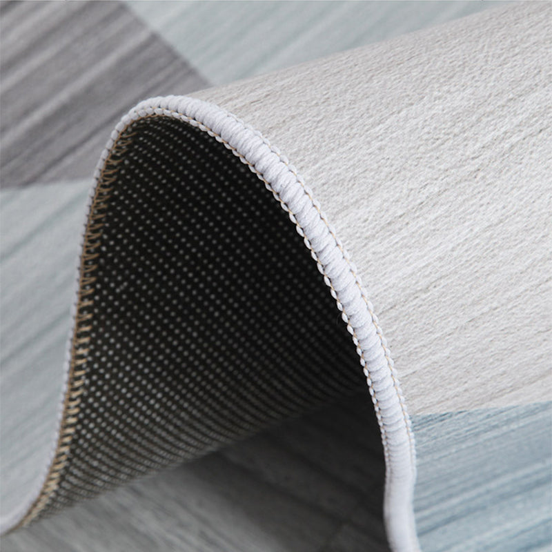 BowLift | Beautiful Nordic Style Carpet Multicolor Geometric Color Block Carpet Machine Washable Stain Resistant Non-Slip Carpet for Large Room