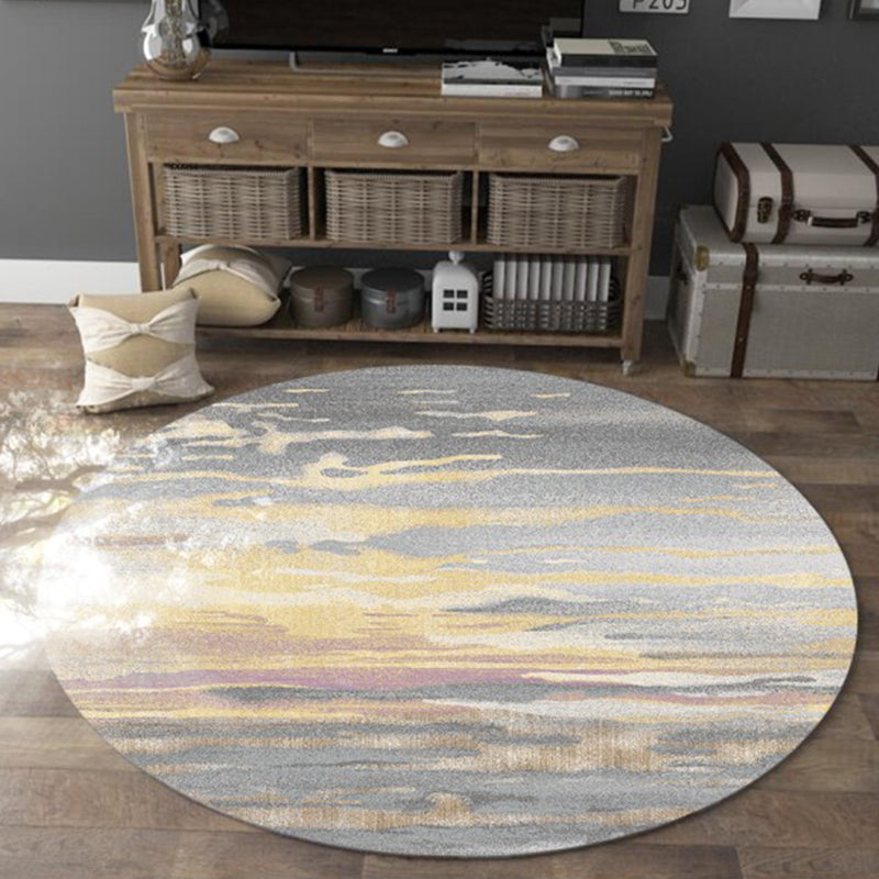 Moroccan abstract indoor carpet multicolored synthetic carpet non-slip backing stain-resistant pet-friendly carpet for the living room | Bowlift