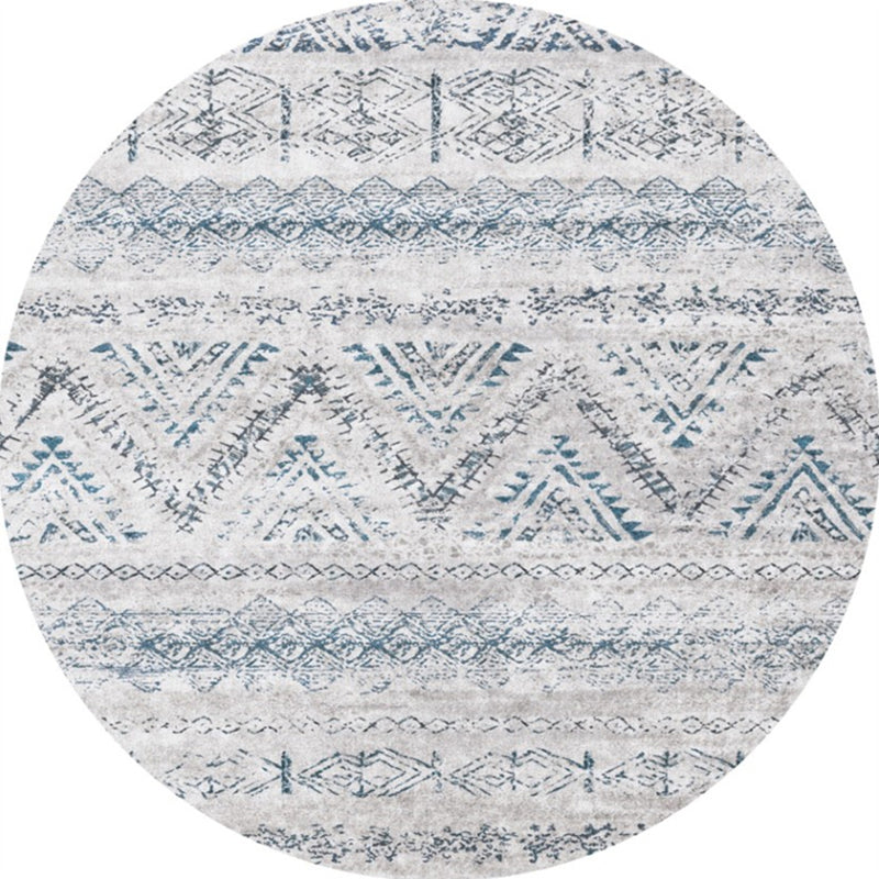 BowLift | Moroccan Abstract Indoor Runner Multicolored Synthetic Rug Non-Slip Back Stain Resistant Pet Friendly Rug for Living Room