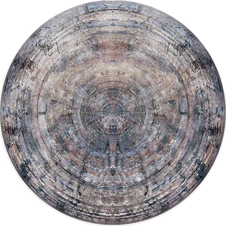 BowLift | Moroccan Door Mat Multicolored Mandala Rug Polypropylene non-slip stain-resistant machine washable Rug
