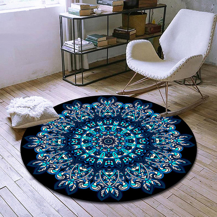Exclusive Moroccan rug Multicolored tribal floral rug Pet-friendly Machine washable non-slip rug for the room | Bowlift