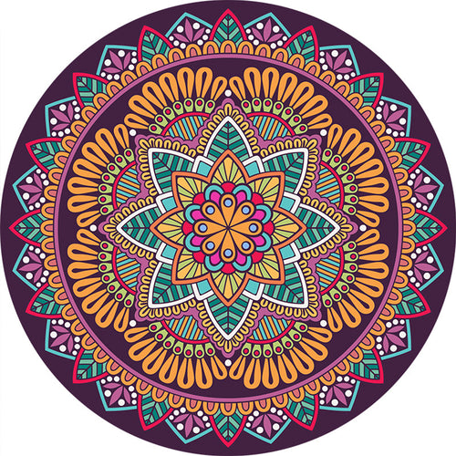 Exclusive Moroccan rug Multicolored tribal floral rug Pet-friendly Machine washable non-slip rug for the room | Bowlift