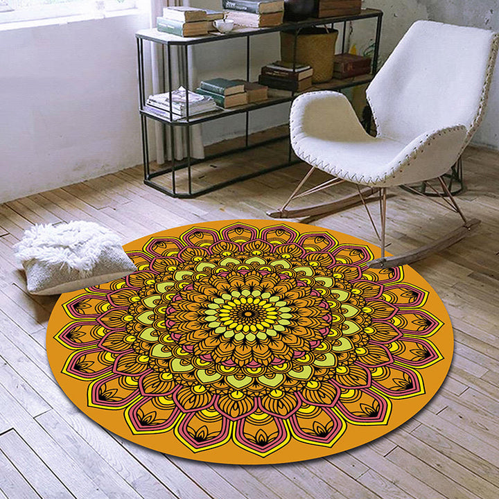 Exclusive Moroccan rug Multicolored tribal floral rug Pet-friendly Machine washable non-slip rug for the room | Bowlift