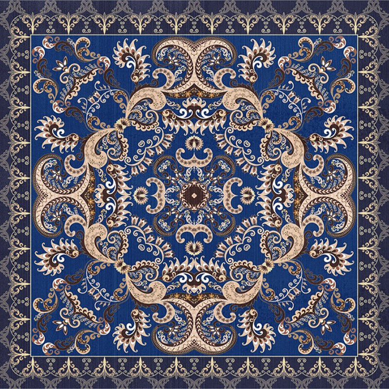 Shabby Chic Floral Area Rug Multicolored Persian Rug Polypropylene Nonslip Coating Washable Pet-Friendly Rug for the Hallway | Bowlift