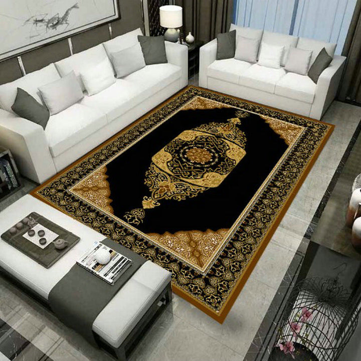 Large Persian Carpet Multicolor Jacquard Printed Carpet Washable Non-Slip Underlay Pet Friendly Carpet for the Living Room | Bowlift