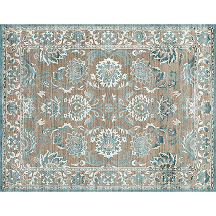 BowLift | Rustic Pears Indoor Rug Multicolored Florentine Rug Washable Stain-resistant Non-slip Support Rug for Room