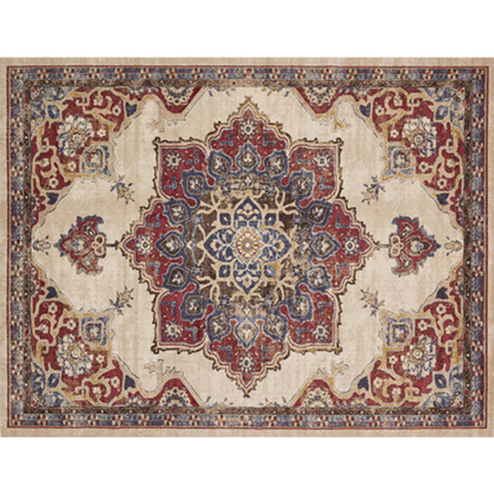 BowLift | Rustic Pears Indoor Rug Multicolored Florentine Rug Washable Stain-resistant Non-slip Support Rug for Room
