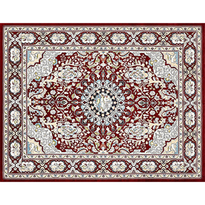 BowLift | Rustic Pears Indoor Rug Multicolored Florentine Rug Washable Stain-resistant Non-slip Support Rug for Room