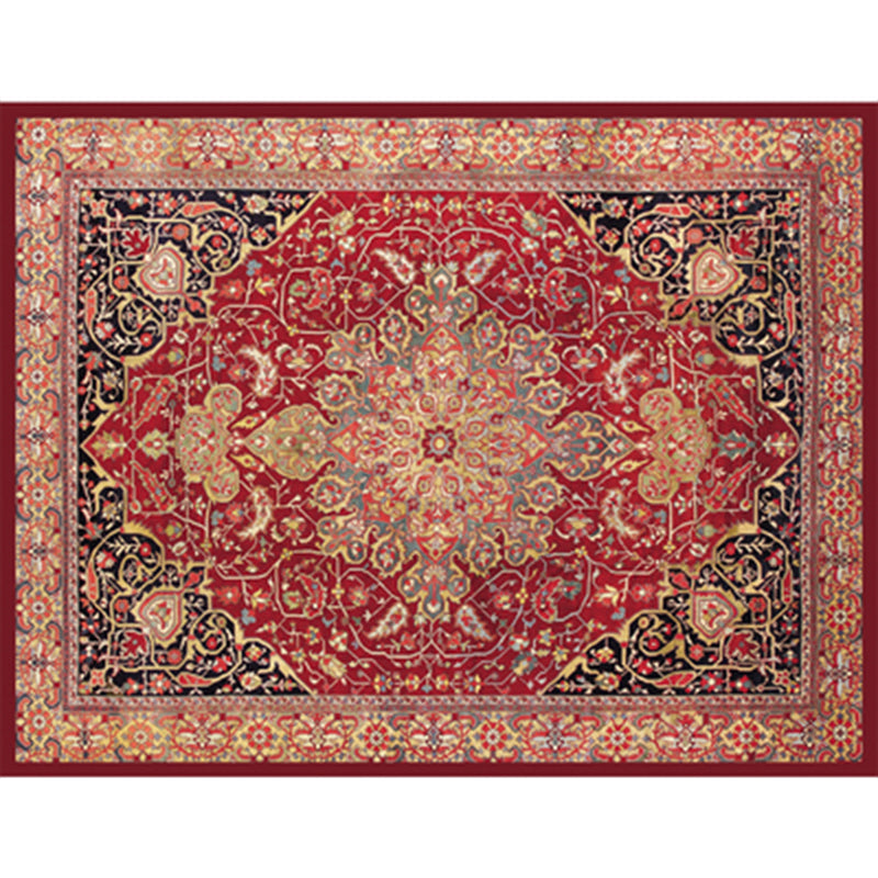 BowLift | Rustic Pears Indoor Rug Multicolored Florentine Rug Washable Stain-resistant Non-slip Support Rug for Room