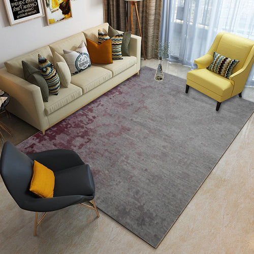 Multicolor geometric rug synthetic contemporary area rug pet-friendly non-slip back washable rug for the living room | Bowlift