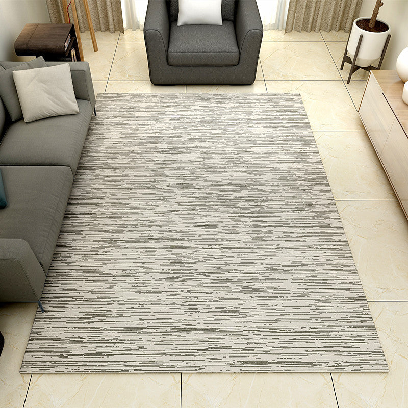 Nordic Geometric Pattern Rug Multi-Color Polypropylene Rug Non-Slip Washable Stain-Resistant Rug for Large Room | Bowlift
