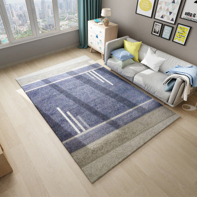 Nordic Geometric Pattern Rug Multi-Color Polypropylene Rug Non-Slip Washable Stain-Resistant Rug for Large Room | Bowlift