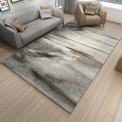Nordic Geometric Pattern Rug Multi-Color Polypropylene Rug Non-Slip Washable Stain-Resistant Rug for Large Room | Bowlift