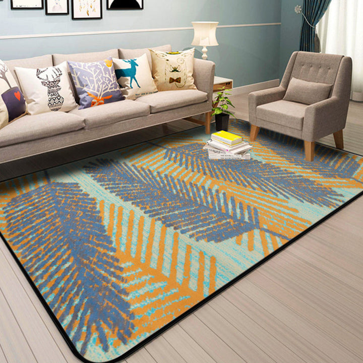 Nordic Drawing Room Carpet Multicolored Patterned Carpet Polypropylene Machine Washable Non-Slip Backing Pet-Friendly Carpet | Bowlift
