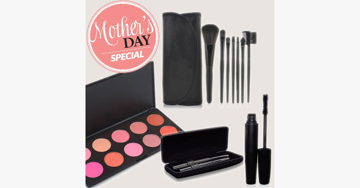 BowLift | Mother's Day Pampering Package with Make-up and Brushes