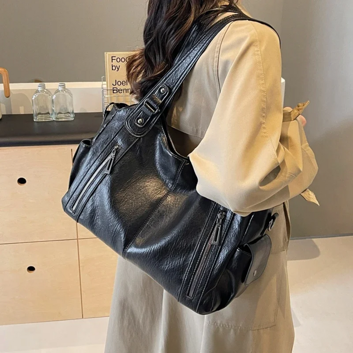 BowLift | Women’s Classic Multi-Compartment Shoulder Bag – Alma