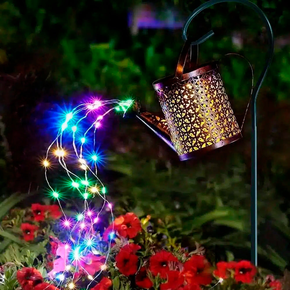 Solar Watering Can LED Lamp for the Garden | Bowlift