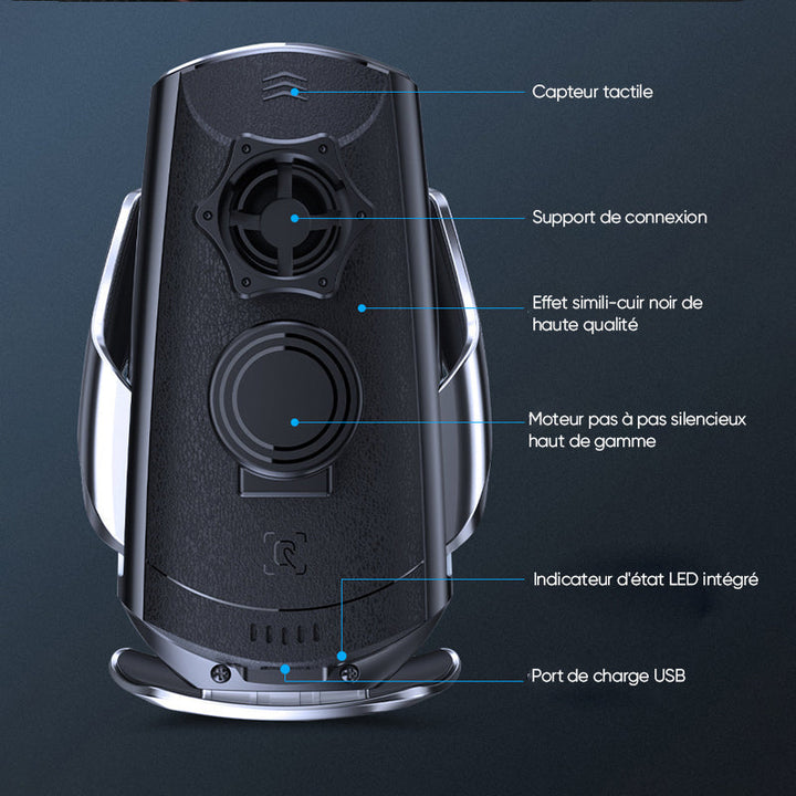 Support for wirelessly rechargeable phone | Bowlift