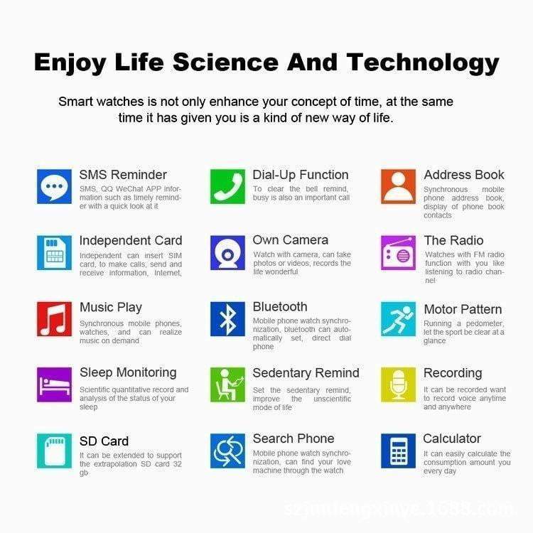 BowLift | Bluetooth Smart Watch Pedometer Sleep Monitor