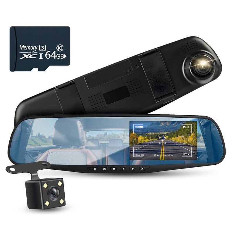 BowLift | Front and Rear Dual Recording HD Night Vision Dash Cam