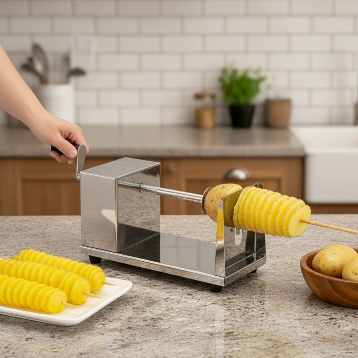 Stainless Steel Spiral Cutter for Even Spirals | Bowlift