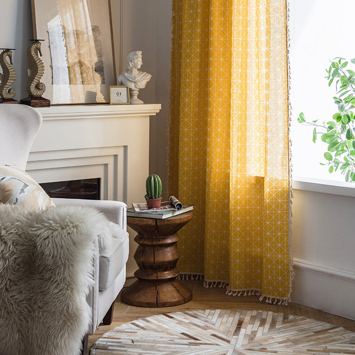 Geometric Patterned Decorative Throw Blanket