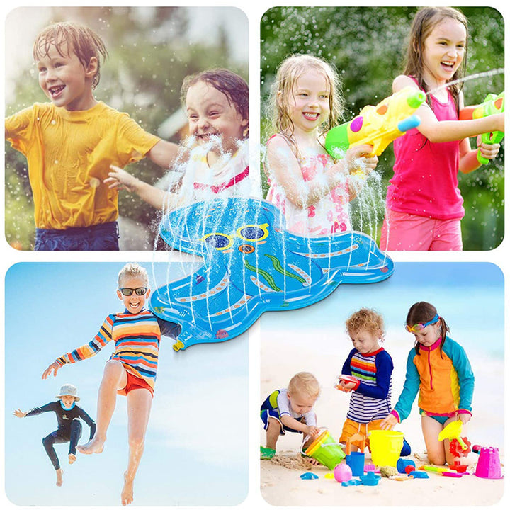 Unisex Inflatable Water Toy in Octopus Shape Bowlift