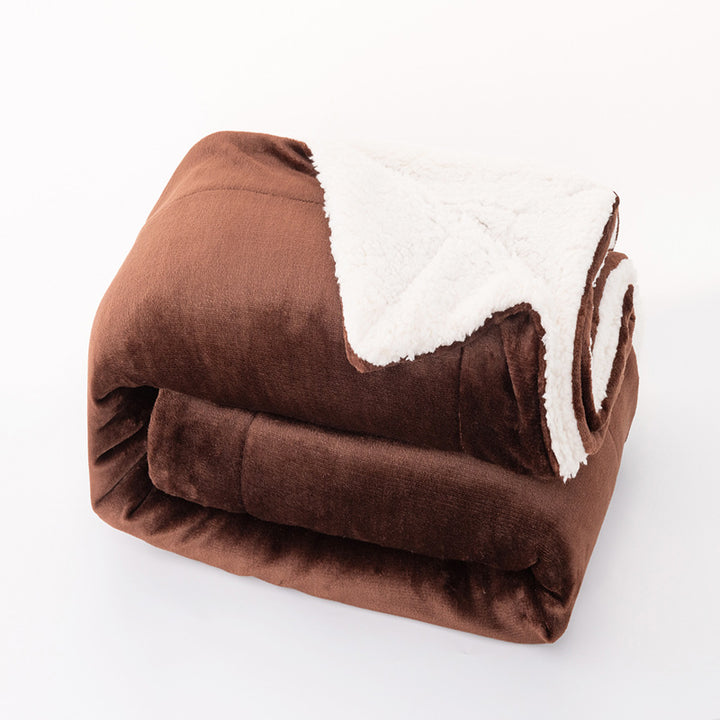Ladies cozy reversible blanket with high-quality microfiber fabric Bowlift