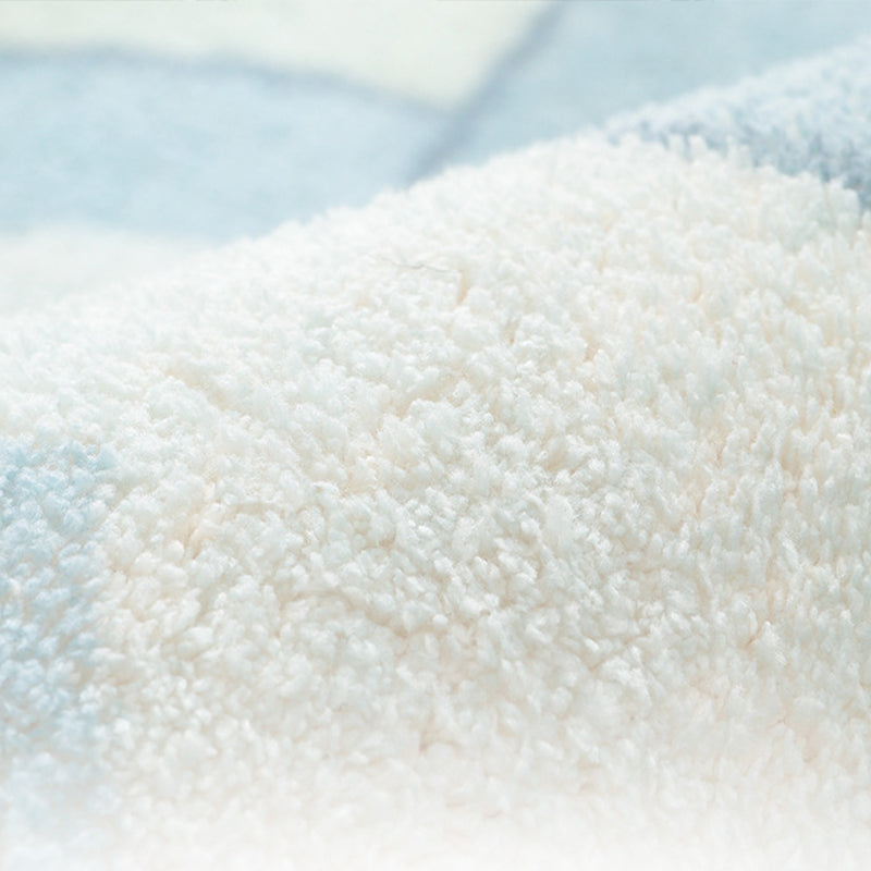 BowLift | Beautiful Cartoon Printed Carpet Multi-Colored Lambswool Area Rug Washable Non-Slip Area Rug for Children's Room