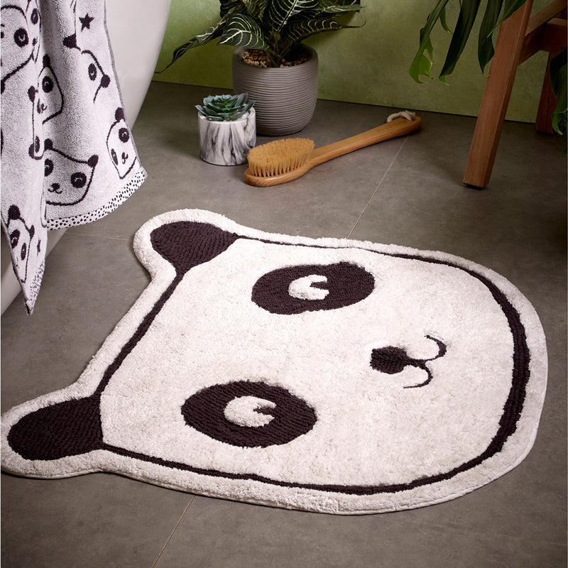 BowLift | Irregular Shape Animal Pattern Carpet Multicolored Relaxing Carpet Cotton Blend Non-Slip Washable Carpet for the Nursery