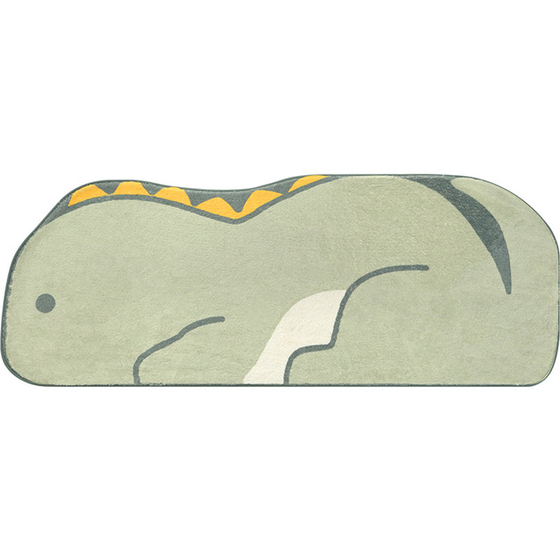 BowLift | New Cartoon Animal Rug Multicolored Soothing Rug Synthetic Stain Resistant Non-Slip Rug for Children's Room