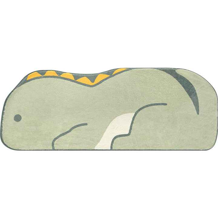 BowLift | New Cartoon Animal Rug Multicolored Soothing Rug Synthetic Stain Resistant Non-Slip Rug for Children's Room