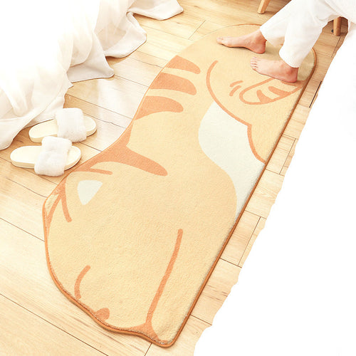 BowLift | New Cartoon Animal Rug Multicolored Soothing Rug Synthetic Stain Resistant Non-Slip Rug for Children's Room