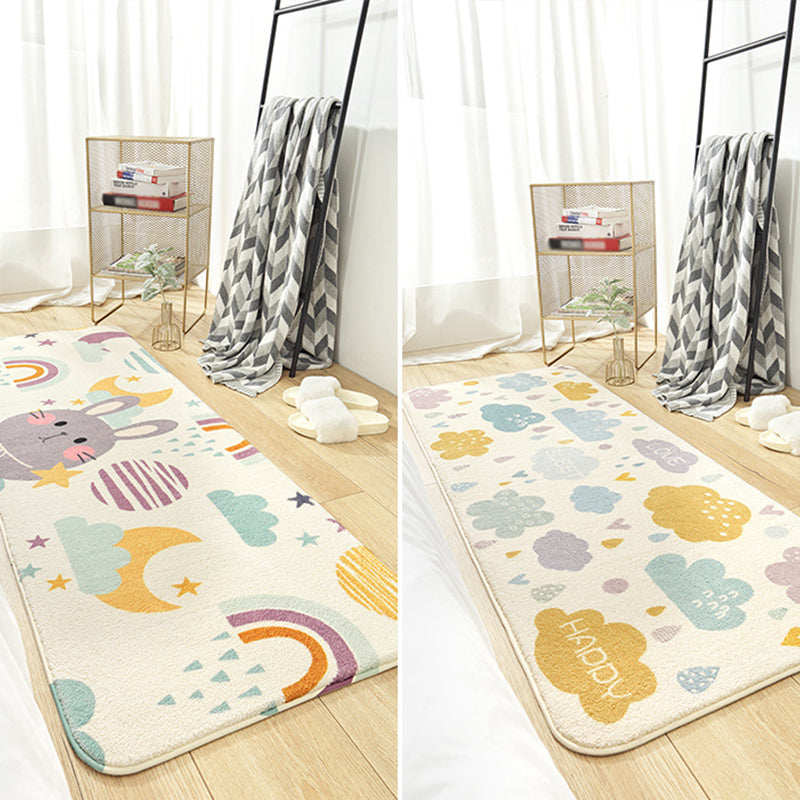 BowLift | Colorful beautiful carpet polypropylene cartoon animal pattern rug non-slip washable area rug for children's bedroom