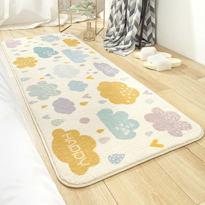 BowLift | Colorful beautiful carpet polypropylene cartoon animal pattern rug non-slip washable area rug for children's bedroom