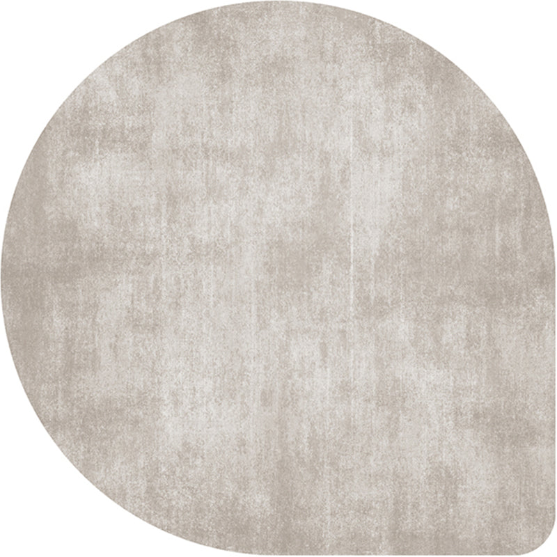 BowLift | Irregular Shape Solid Color Carpet Multicolor Simple Rug Cotton Blend Non-Slip Back Indoor Rug for Decoration