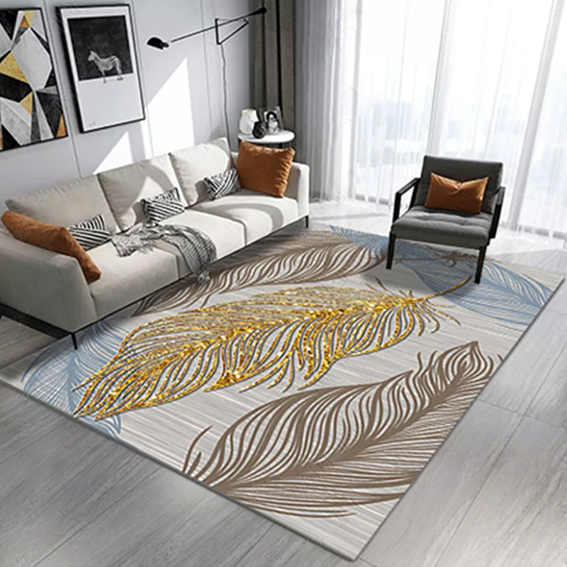 BowLift | Living Room Rug Western Abstract Pattern Rug Polypropylene Rug