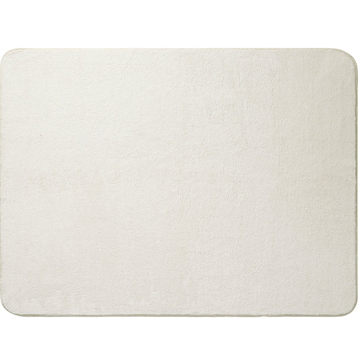 BowLift | Relaxed Bedroom Rug Multicolored Simple Rug Lambswool Non-Slip Back Easy to Care for Washable Indoor Rug