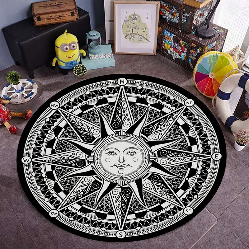 BowLift | Multicolored unique carpet Synthetic 3D geometric print carpet non-slip backing pet-friendly carpet for bedroom