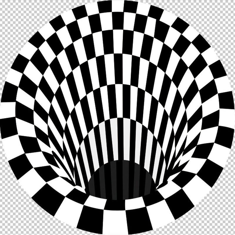 BowLift | Colorful Living Room Rug Funky 3D Geometric Rug for Indoor Use Synthetic Non-Slip Back Washable Rug