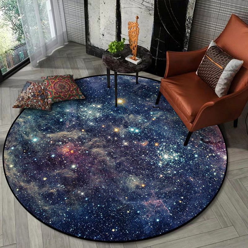 BowLift | Nordic Living Room Rug Multifunctional 3D Room Printed Rug Synthetic Non-Slip Back Spot-Resistant Rug