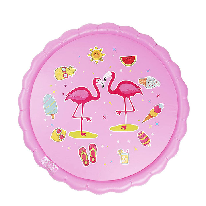 Unisex Spritzende Wasser-Spielmatte mit Meerestieren Bowlift