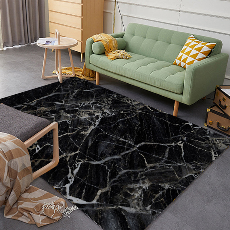 BowLift | Colorful Relaxation Area Rug Cotton Blend Cartoon Pattern Indoor Rug Machine Washable Non-Slip Rug for Decor